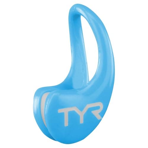 Image of TYR Unisex Adult Ergo Swim Nose Clip - Blue, Medium