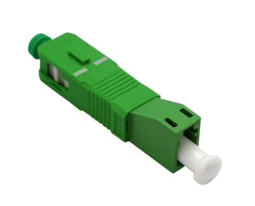 Image of Conectra - Fibre Optic Adapter for FTTH FTTx | LC/APC Female to SC/APC Male | OS2 | Simplex | Single Mode (Pack of 1)