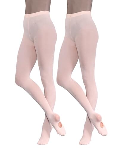Image of Silky Dance 2 Pairs Ballet Convertible Tights (Age 9-11) (Pink)