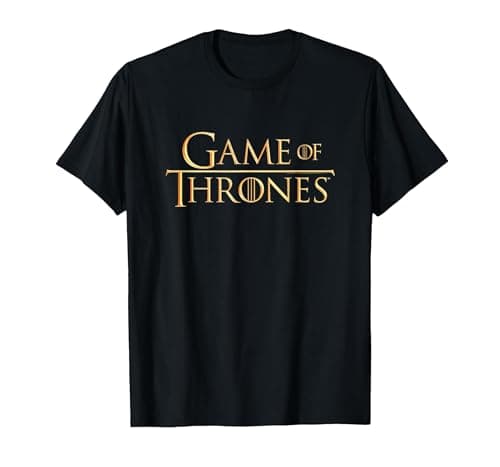 Image of Game of Thrones Logo T-Shirt, Men, Black, X-Large