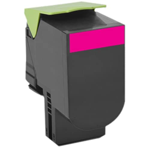 Image of Lexmark 80C0H10, 800H1 High Yield Toner Cartridge, Black