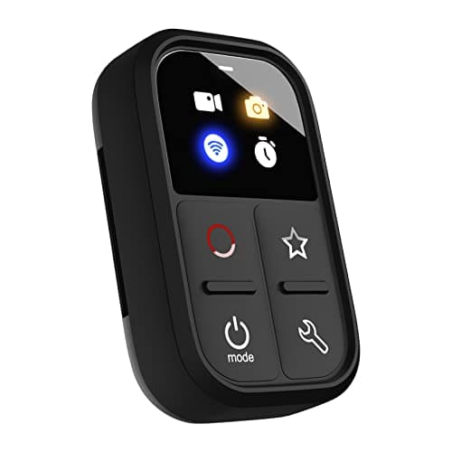 Image of SHUAIGUO Wireless Remote Control for GOPRO 12/11/10/9/8/Max, Smart WiFi Remote Control with LED Colorful Screen Built-in Battery 50M Control Distance with Wrist Strap USB Charging Cable