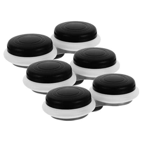 Image of LALAFINA 3pcs Double Port Paint Palette Cups with Lids for Mixing Colors, Compact and Portable Plastic Containers for Tabletop Use and Painting on The Go
