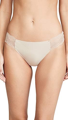 Image of b.tempt’d by Wacoal Women’s b.bare Thong Panty, Au Natural, M