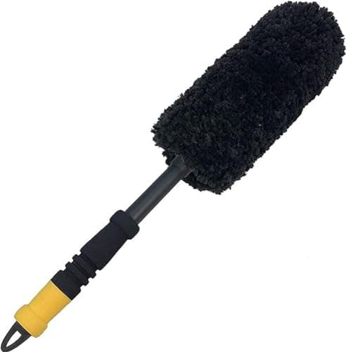 Image of Meguiar's X1901EU Supreme Microfibre Wheel Brush, Large, Completely Safe Wheel Cleaning