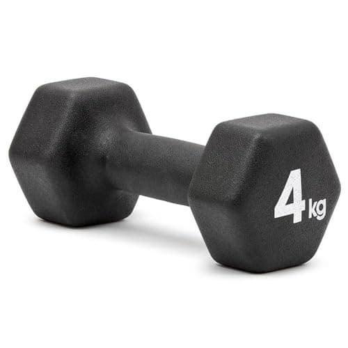 Image of adidas Unisex's Dumbbells (Pair), Black, 4 Kg