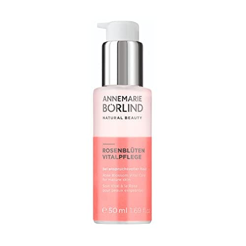 Image of ANNEMARIE BÖRLIND – Rose Blossom Revitalizing Care – Sustainably Sourced Anti-Aging Face Serum With Valuable Plant Oils for a Vitalized and Smooth Skin – 50 ml