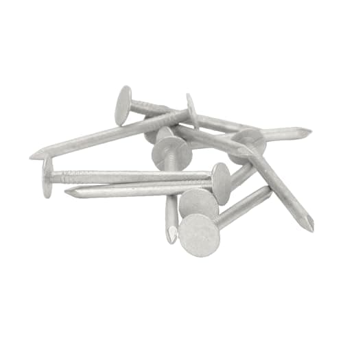 Image of Galvanised Clout Nails Extra Large Head - 30mm (Pack of 100)