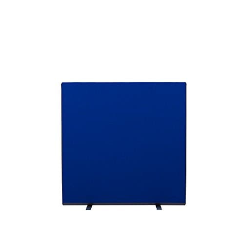 Image of "Panelwarehouse 1200mm Wide Woolmix Office Partition Screen (Blue, 1200mm W x 1200mm H) - 3 Heights & 11 Colours"