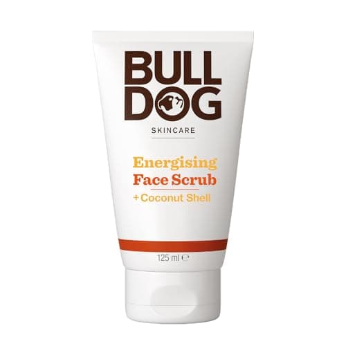 Image of BULLDOG SKINCARE - Energising Face Scrub For Men Exfoliating Coconut shell scrub 125 ml