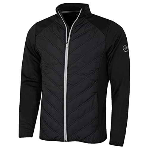 Image of Pro-Quip Mens Nevtec Quilted Jacket - Black/Charcoal - M