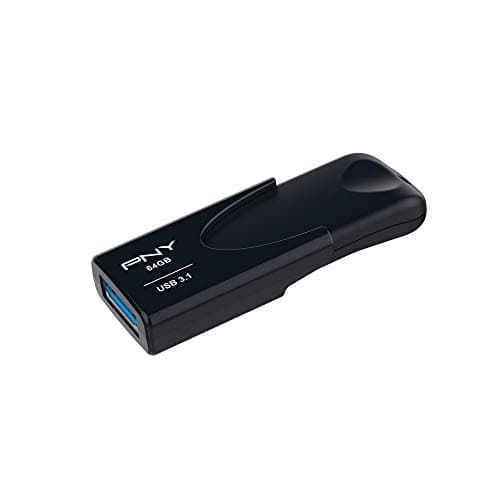 Image of PNY USB Flash Drive Attaché 4 3.1 64GB,Black
