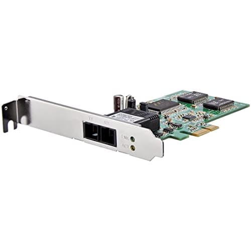 Image of StarTech.com PCI Express (PCIe) Gigabit Ethernet Multimode SC Fiber Network Card Adapter NIC - 550m - PCIe GbE Fiber Optic Network Card (PEX1000MMSC2)