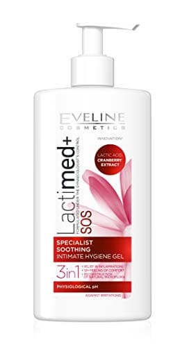 Image of Eveline SOS Intimate Hygiene Gel for Very Sensitive Skin - High Content of Lactic Acid 250 ml