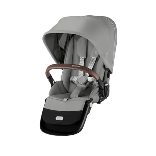 Image of Cybex Gazelle S Seat Unit SLV B/Stone Grey-mid Grey PU1