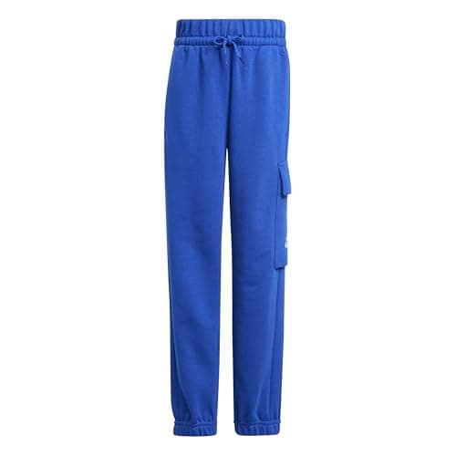 Image of adidas Unisex Kids Essentials Cargo Pants, Team Royal Blue/White, 7-8 Years