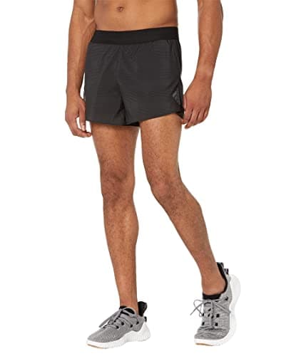 Image of adidas Men's Adizero Engineered 3-inch Split Shorts, Black, X-Large