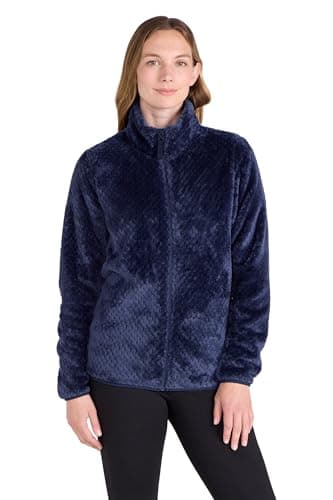 Image of Mountain Warehouse Ivy Womens Honeycomb Fleece Navy Women's Size 10