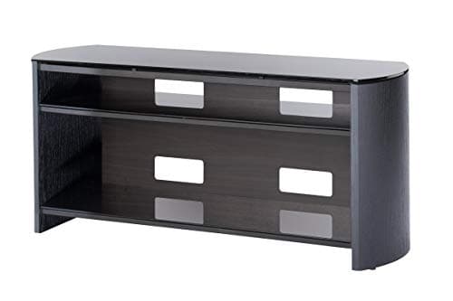 Image of Alphason Finewoods TV Stand 1100 - Black Oak, 1100 X 455 X 505 mm