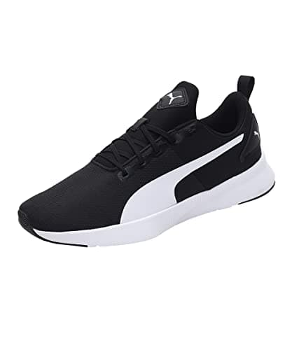 Image of PUMA Unisex Flyer Runner Mesh Running Shoe, Puma Black-Puma White, 9 UK