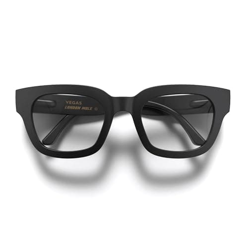 Image of LONDON MOLE® Vegas large oversized reading glasses | Big bold modern square frame | Statement style readers for men and women