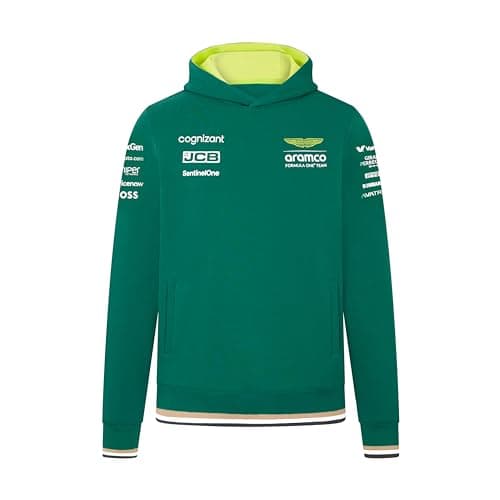 Image of Aston Martin F1 Men's 2024 Driver Hoodie - Green - Size: XX-Large