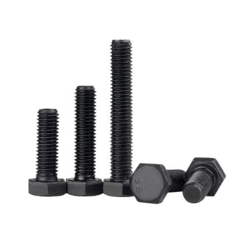 Image of 1 Pcs Black Oxide Hex Head Screws with Extended Length M16, 1 Pcs, M16x25