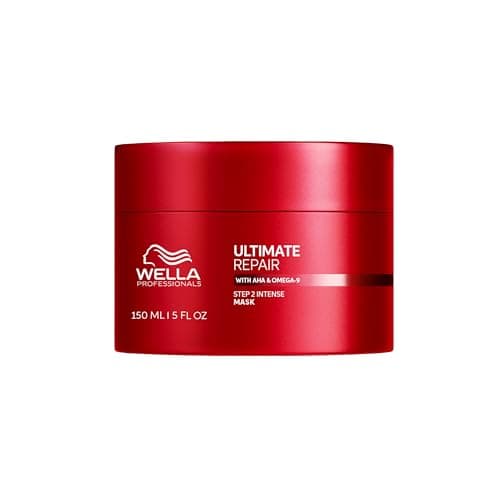 Image of Wella Professionals Ultimate Repair Hair Mask for Damaged Hair, with AHAs and Omega 9 to Rebuild and Strengthen Hair, With Metal Purifier Technology to Detox the Hair, 150ml