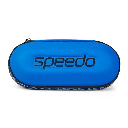 Image of Speedo Unisex-Adult Swimming Goggle Case | Storage | Protection, Bondi Blue, One Size