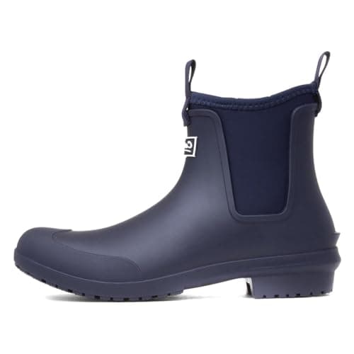 Image of Cotswold Grosvenor Wellingtons Female Navy Size 5