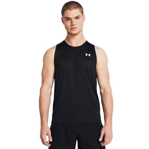 Image of Under Armour Men's UA Tech Tank Shirt Black