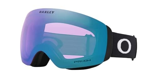Image of Oakley Flight Deck Iridium Snow Goggles, Medium, Black