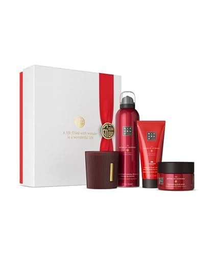 Image of RITUALS Gift Set The Ritual of Ayurveda Medium - Home and Skincare Products Enriched with Indian Rose and Sweet Almond Oil - Bath Gift Box with Balancing and Soothing Properties