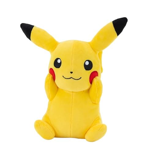 Image of Pokémon Official and Premium Quality 8-inch Pikachu Plush - Adorable, Ultra-Soft, Plush Toy, Perfect for Playing and Displaying - Gotta Catch ‘Em All