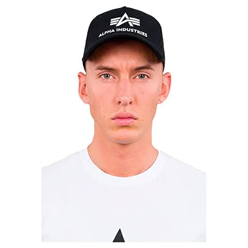 Image of Alpha Industries Basic Trucker Cap Men's Black