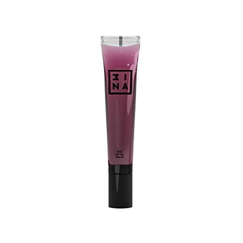 Image of 3INA MAKEUP - Vegan - Cruelty Free - The Lip Oil Balm 100 - Raspberry - Hydrating, Moisturizing & Nourshing - Protects & Regenerates Lips - Creamy Texture - Glossy Finish - Voluminizing Effect