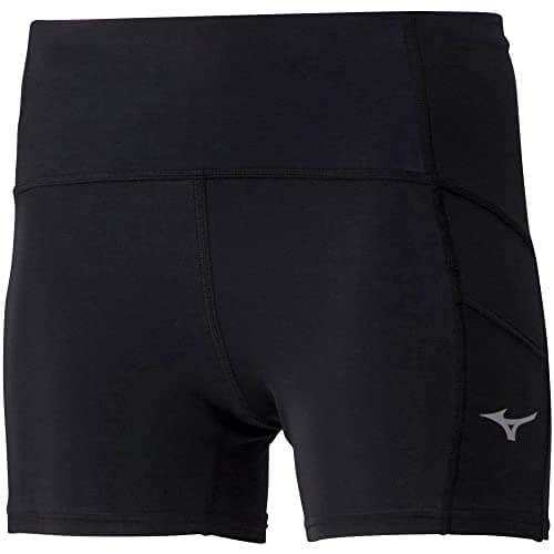 Image of Mizuno Men's Core Short Tight Shorts, Mens, Shorts, J2GB0205, Black, XS
