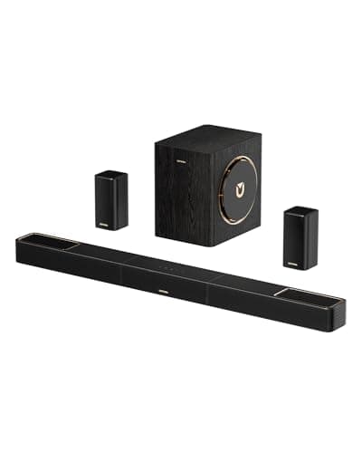 Image of ULTIMEA Skywave X40 5.1.2ch Wireless Surround Sound System for TV, Soundbar with Dolby Atmos, 530W Soundbar with Wireless Subwoofer, GaN Amplifier, 4K HDR Pass-Through, HDMI eARC, Bluetooth 5.4