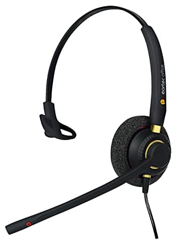 Image of eartec office Headset for Gigaset E45 E630H R650H S44 S45 S67H S650H PRO S850A GO DECT Handset + FREE Lead - QD011