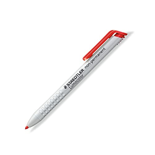 Image of STAEDTLER 768N-2 Lumocolor Omnichrom Non-Permanent Lead Holder - Red, 3mm (Single Pencil)