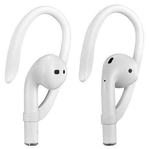 Image of Earhooks for AirPods 1 2 and Pro, Icarer Case Sports Activities Headset ear hook for Apple AirPods 1 AirPods 2 AirPods Pro (White)