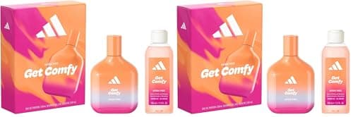 Image of adidas Vibes Giftset including Get Comfy Eau de Parfum (100ml) and Shower Gel (100ml) (Pack of 2)