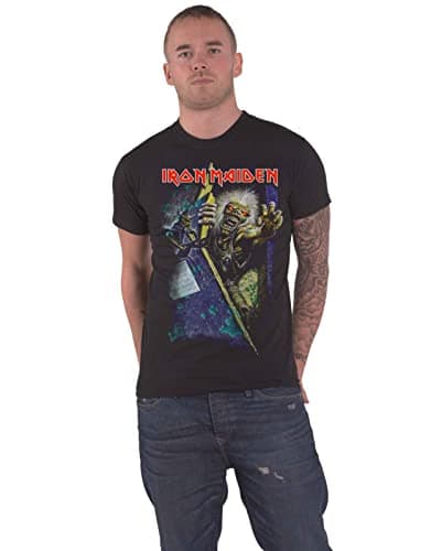 Image of Iron Maiden Men's No Prayer Short Sleeve T-Shirt, Black, X-Large