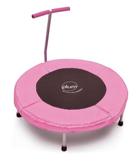 Image of Plum Play Junior Bouncer My First Trampoline with Handle (Pink)