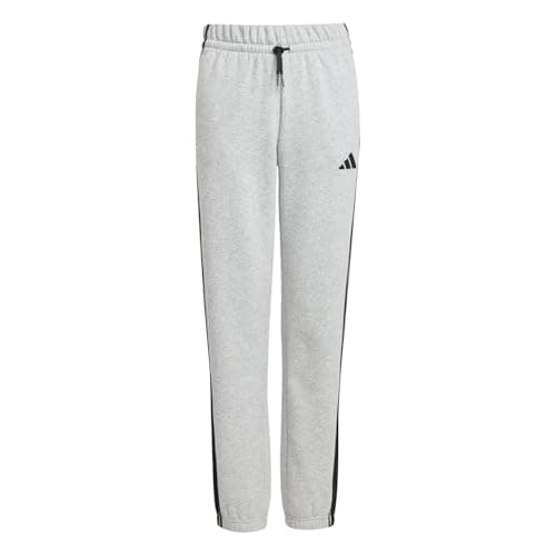 Image of adidas Kids Essentials 3 Stripes Joggers Grey/White 7-8 Years