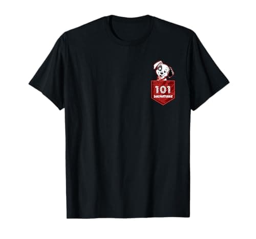 Image of Disney 101 Dalmatians Puppy Patch Pocket T-Shirt