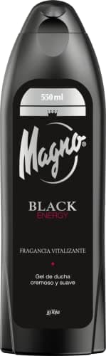 Image of Magno Black Energy Shower Gel, Invigorating, Citrus Fragrance, 550 ml