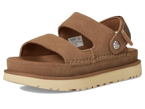 Image of UGG Women's Goldenstar Glide Sandal, Chestnut, 5 UK