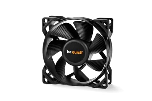 Image of be quiet! BL037 80MM Pure Wings 2 PWM, Rifle Bearing Fan, 19.2dB, Supports Water Cooling And Air Cooling, Silence Optimised Fan Blades, Variable Speed Function, Three Year Warranty, black