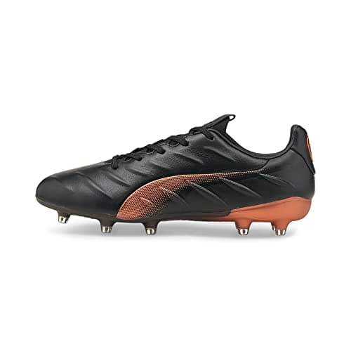Image of PUMA Unisex KING Platinum 21 FG/AG Football Boots Black-Neon Citrus 8